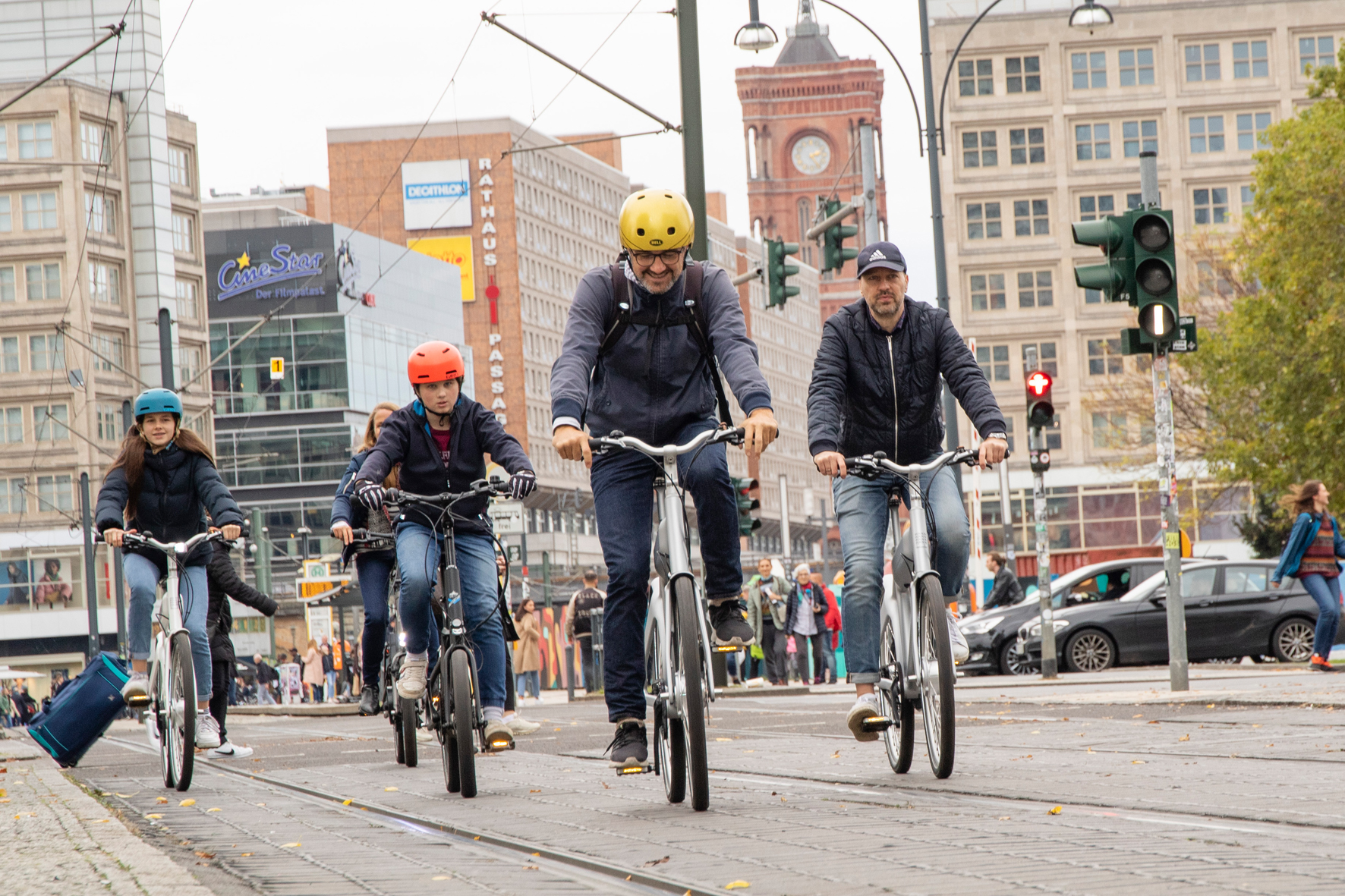 Urban Biek Tours am Alexanderplatz